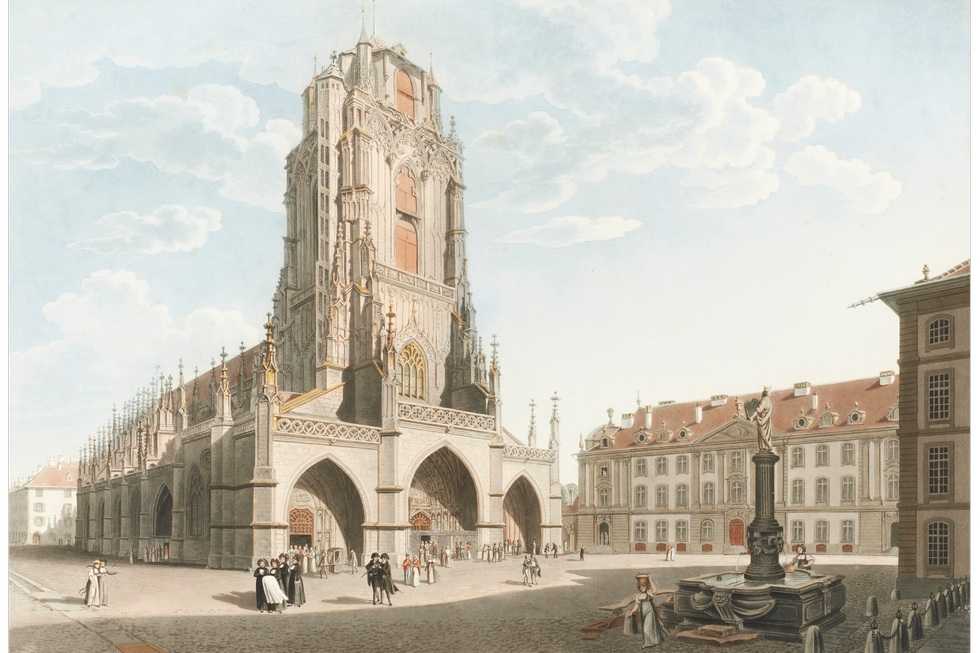 Бернский собор -  bern minster
