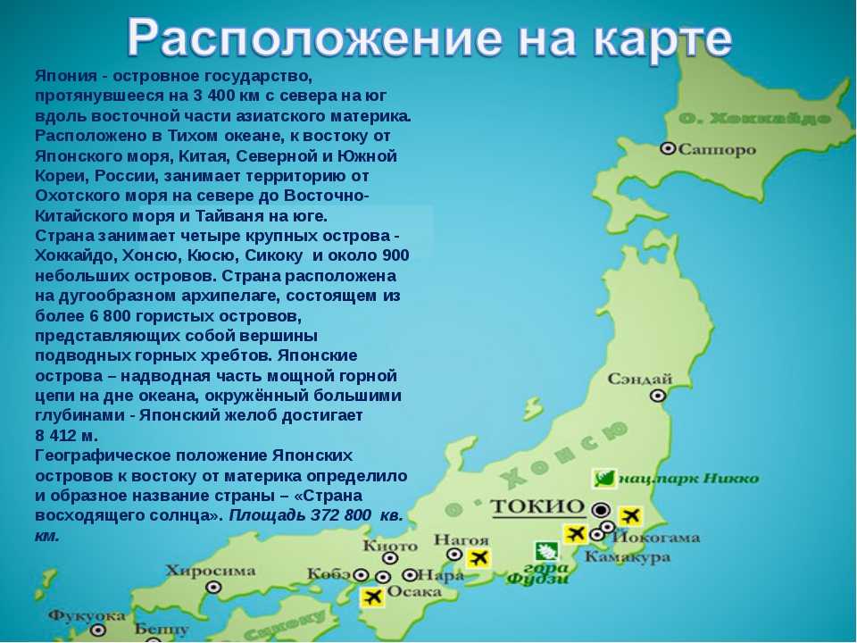 Государства занимающие большие острова. Япония островное государство на карте. Острова Японии названия. Географическое положение Японии. Карта Японии с островами.