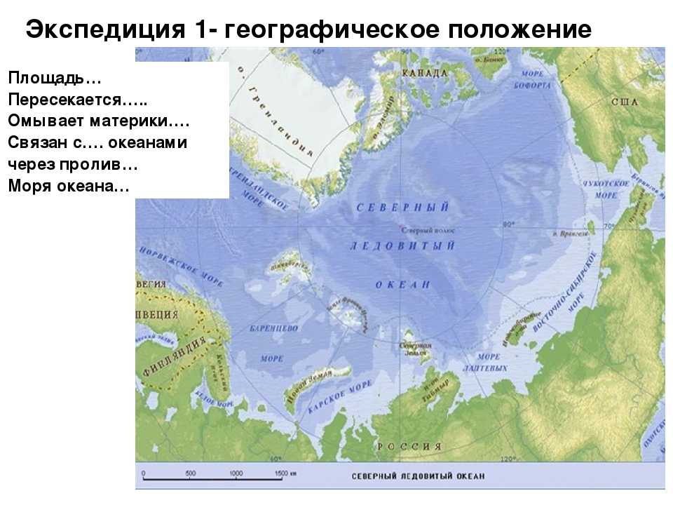 Заливы морей северного ледовитого океана. Побережье Северного Ледовитого океана на карте. Моря Северного Ледовитого океана. Карта Ледовитого океана с морями. Северный Ледовитый океан на карте.