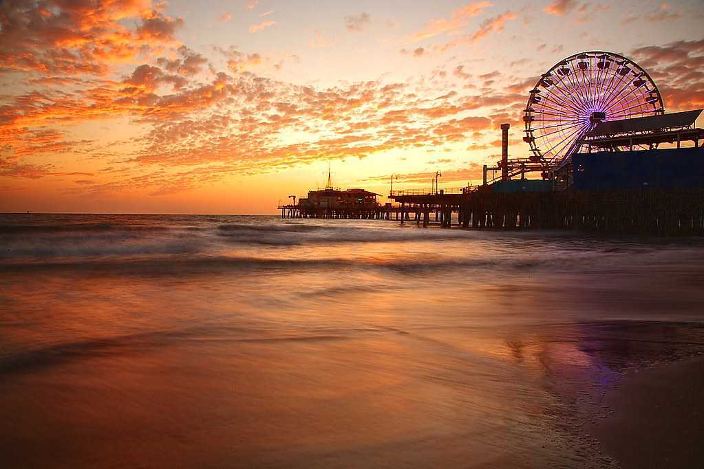 Пирс санта-моники - santa monica pier