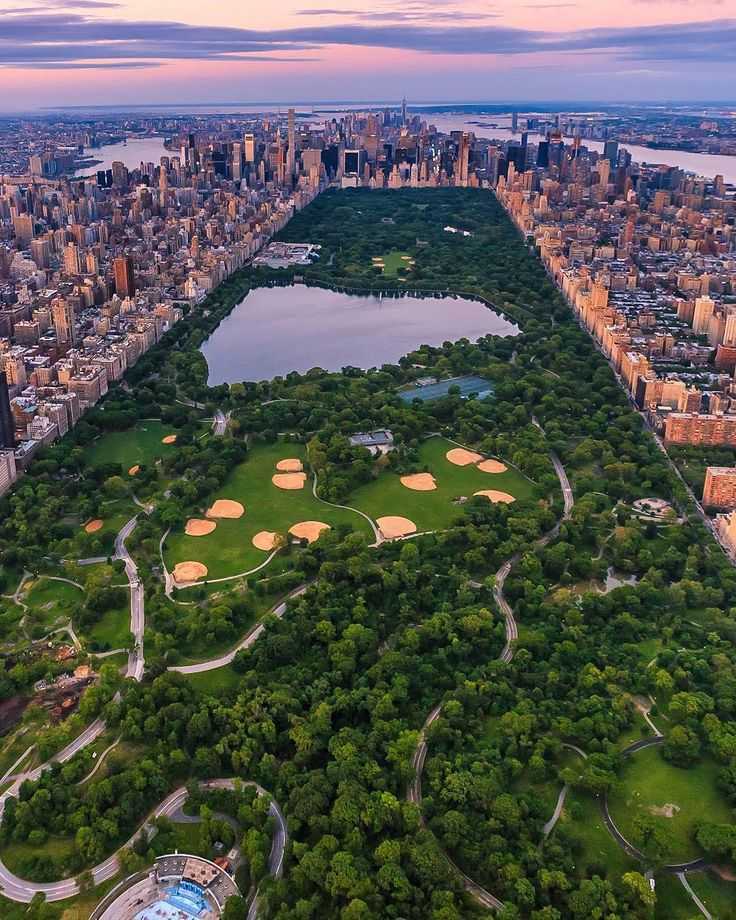 Самый известный парк америки – central park в нью-йорке
