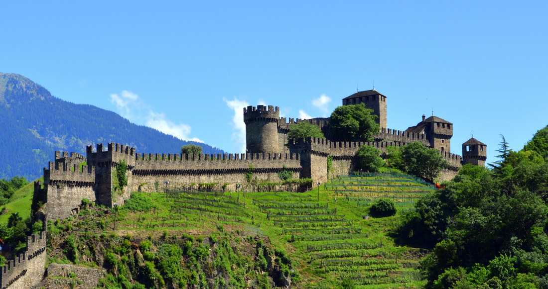 Беллинцона: фото и достопримечательности замков bellinzona в швейцарии