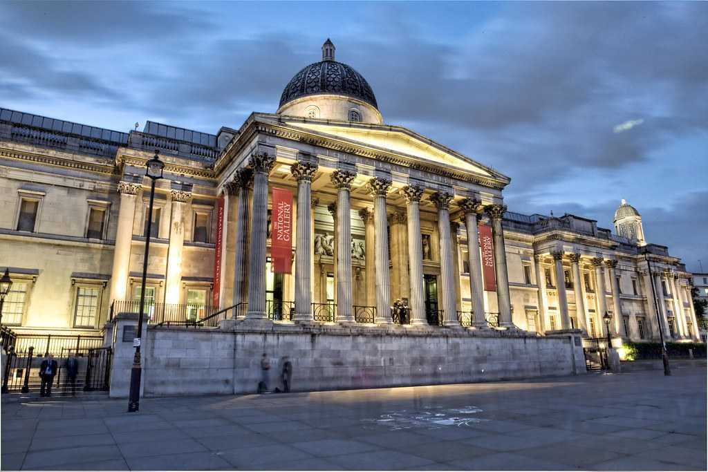 Национальная галерея (national gallery) описание и фото - великобритания: лондон
