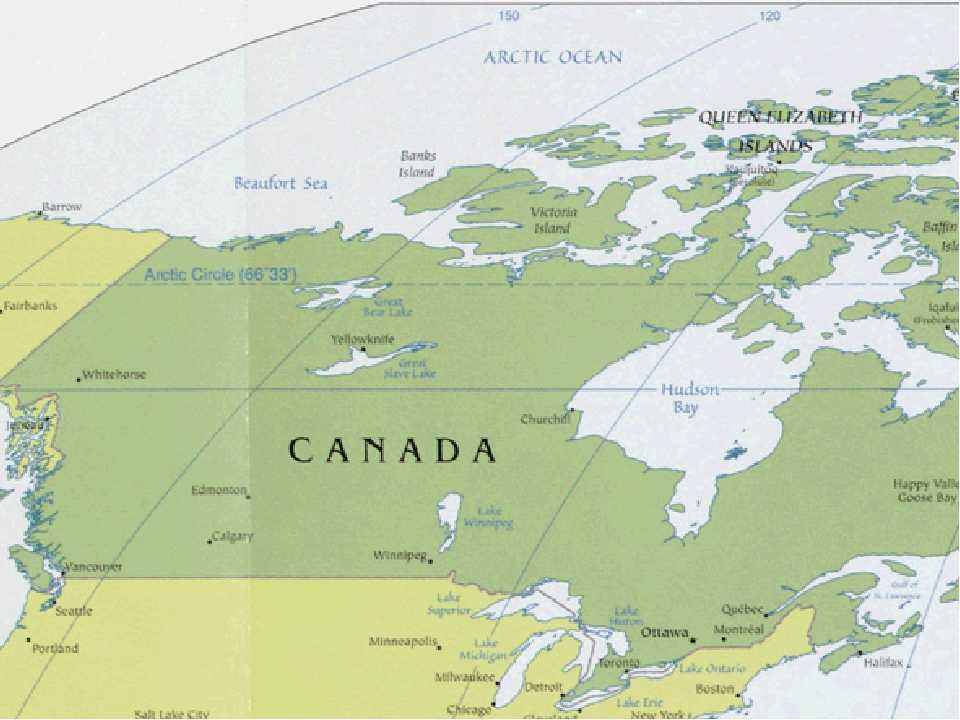 Восточное озеро на границе сша и канады. Северная Америка море Бофорта. Море Бофорта на карте. Границы Канады на карте.