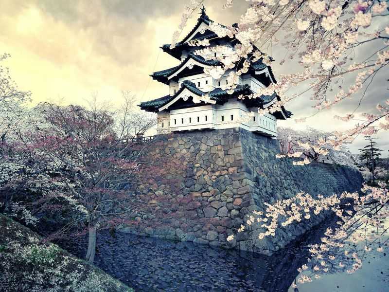 Замок мацумото -  matsumoto castle