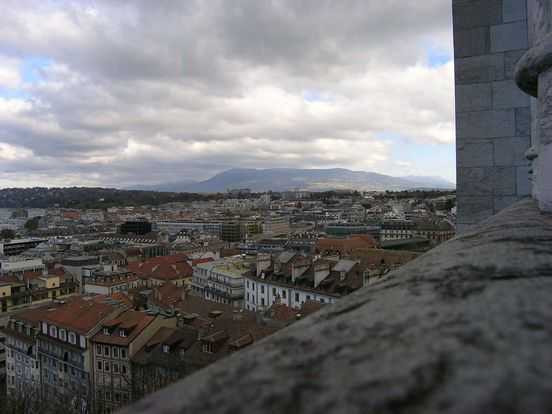 Город женева, швейцария