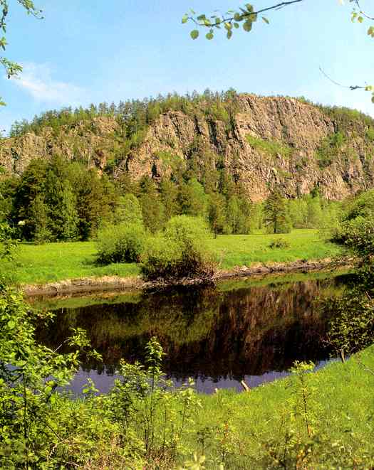Скала медведь-камень и ермаково городище