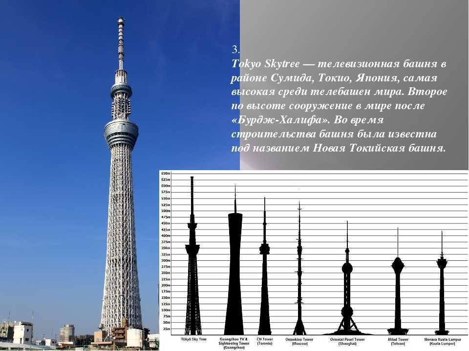 Останкинская башня высота. Останкинская телебашня высота в мире. Останкинская телевизионная башня высота. Tokyo Sky Tree Япония сравнения. Высота Останкинской башни в метрах.