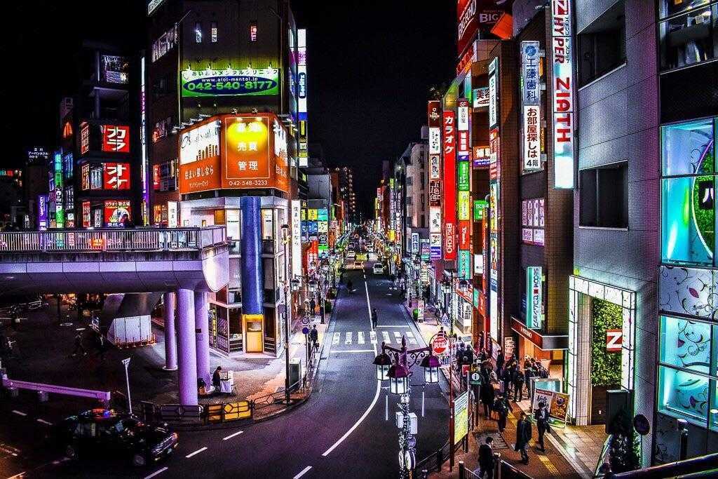 Города японии время