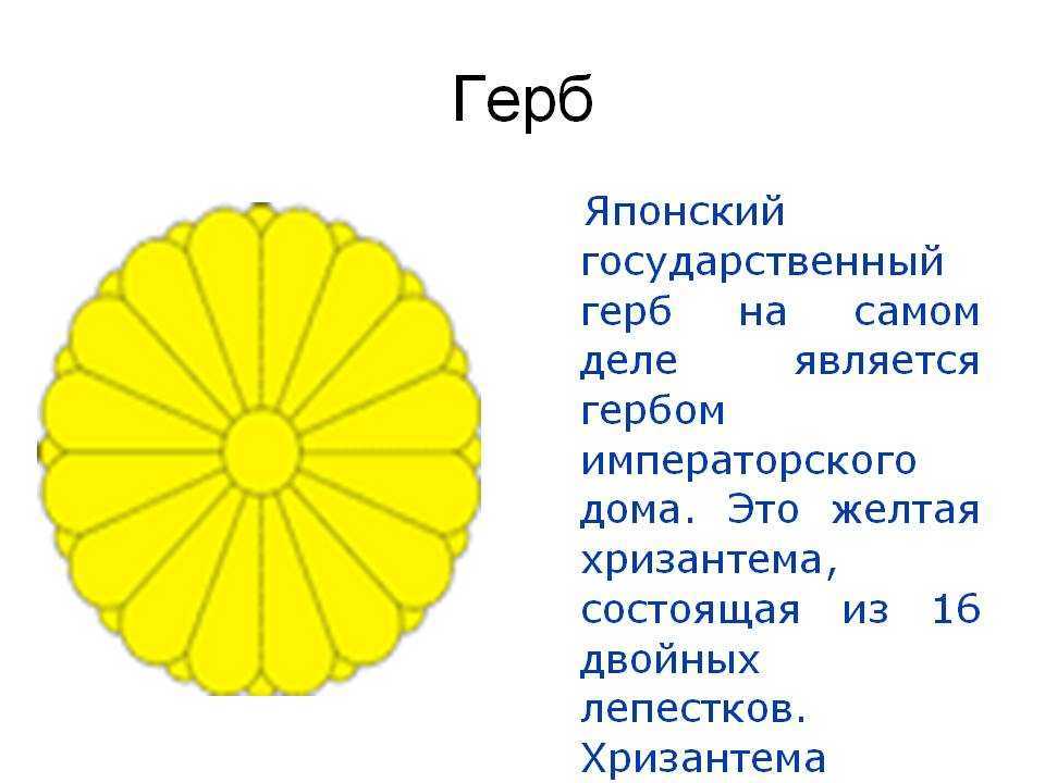 Как нарисовать герб японии