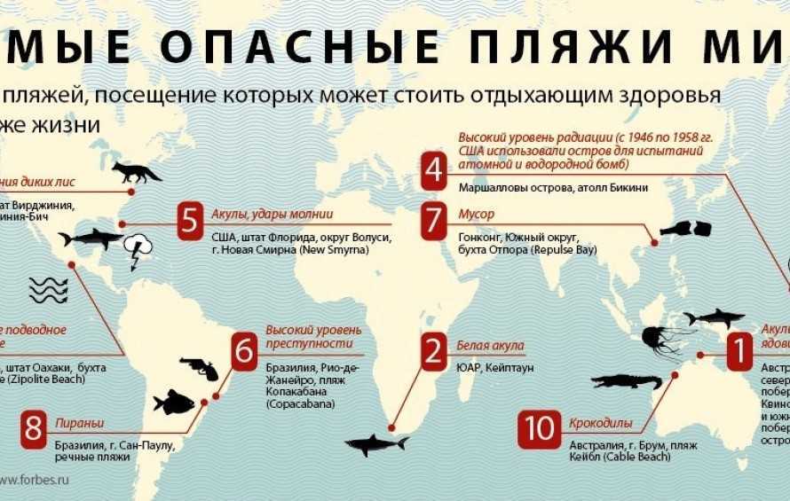 Самые популярные пляжные курорты сша