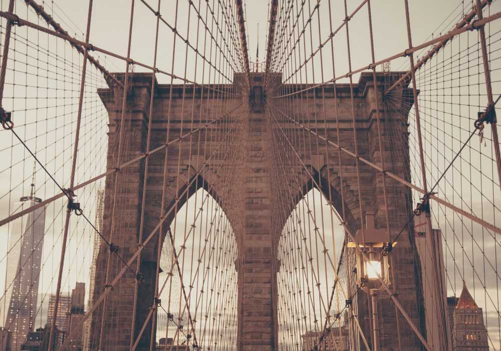 Узнай где находится Бруклинский мост на карте Нью-Йорка (С описанием и фотографиями). Бруклинский мост со спутника