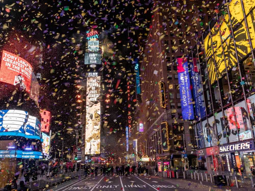 Times square — главная площадь нью-йорка