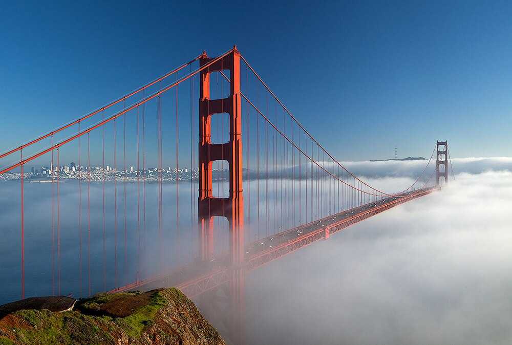 Мост золотые ворота в сан-франциско «golden gate» (калифорния, сша) — плейсмент