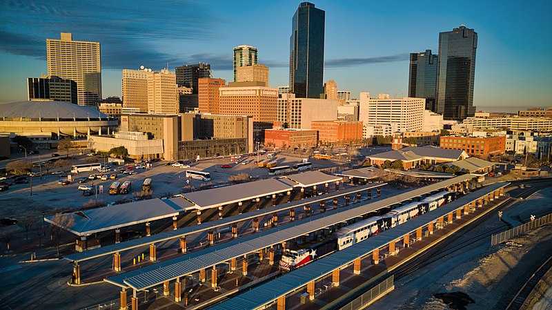 Центр города форт-уэрт - википедия - downtown fort worth