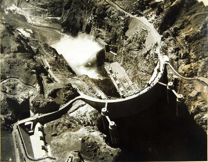 Плотина гувера в аризоне (hoover dam)