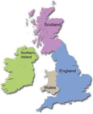 Wales and northern ireland. England, Scotland, Wales and Northern Ireland на карте. Великобритания карта Англия Шотландия. Карта Великобритании Шотландия Англия Уэльс. Карта Англия Шотландия Уэльс.