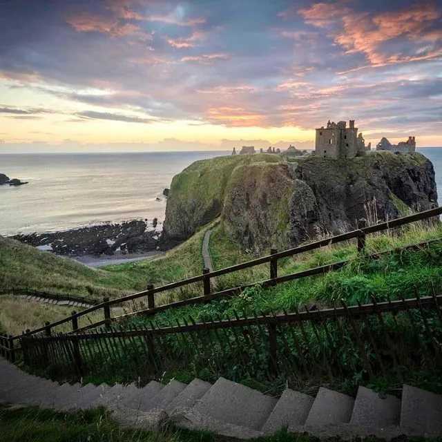 Замок данноттар - dunnottar castle - abcdef.wiki
