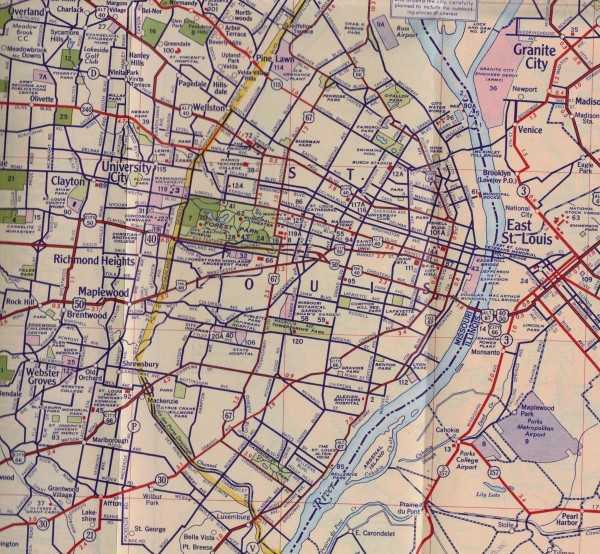 Список кварталов сент-луиса - list of neighborhoods of st. louis